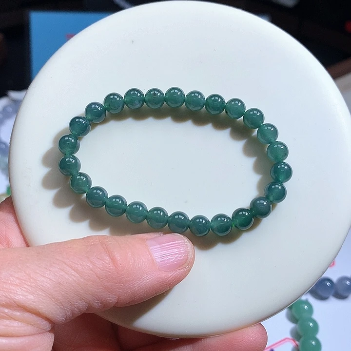 翡翠未镶嵌手串09