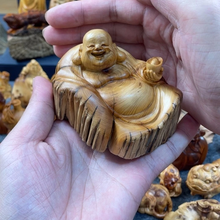柏木（崖柏）太行崖柏根雕摆件