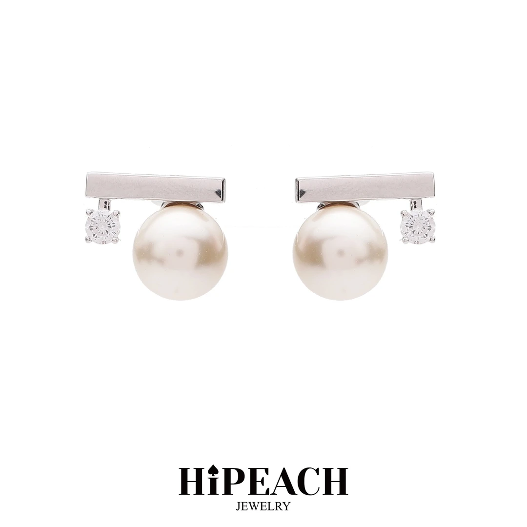 925银耳饰 ♠天天♠平衡木耳钉HTOBYB0021