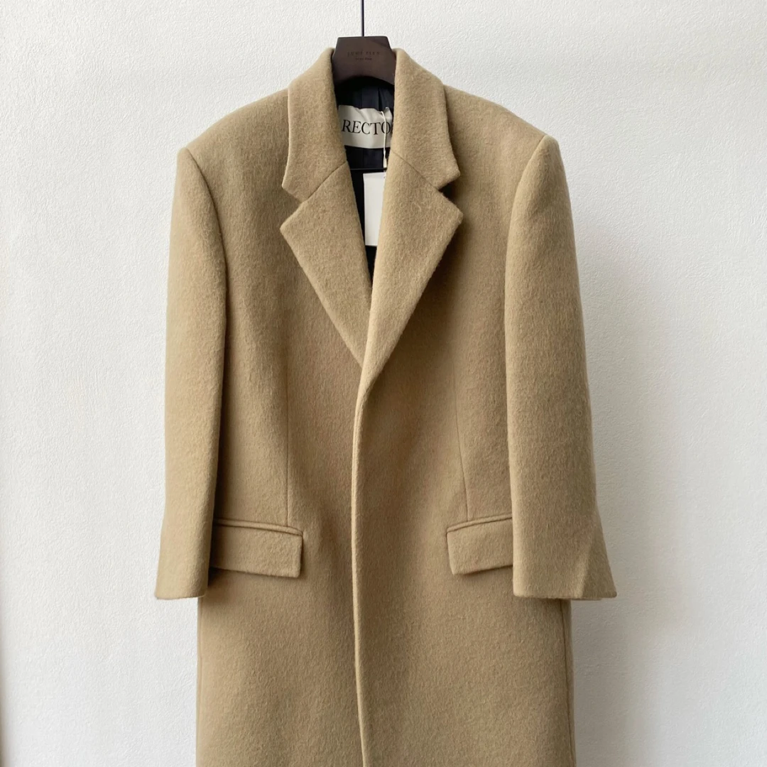 RECTO  绒感毛毛大衣