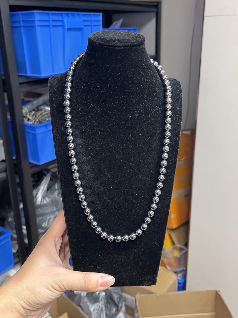 【正品保证】太疗石卡8mmX链 【礼盒】 男女同款 轻奢高级太疗石X链