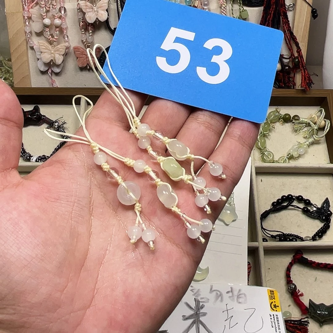 蛇纹石玉合金颈饰