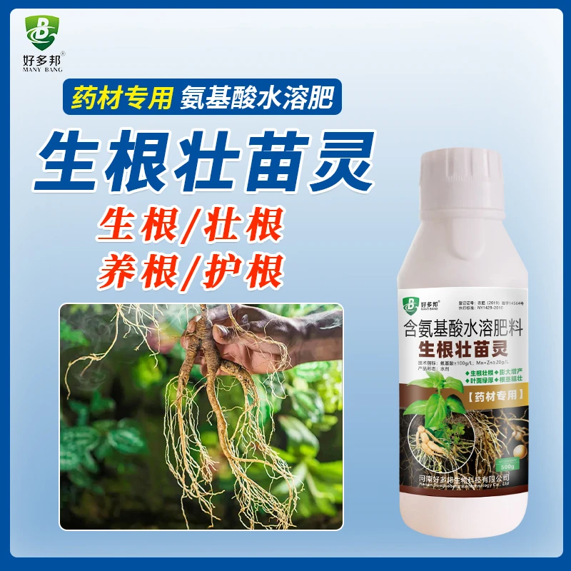 好多邦药材种植生根壮苗人参当归白芷地黄金银花等专用药材根苗旺