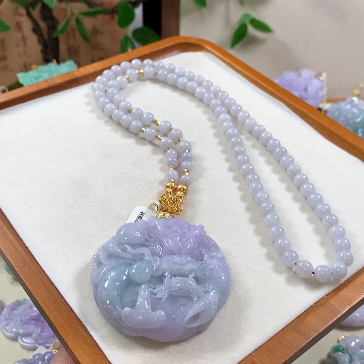 翡翠未镶嵌颈饰翡翠吊坠