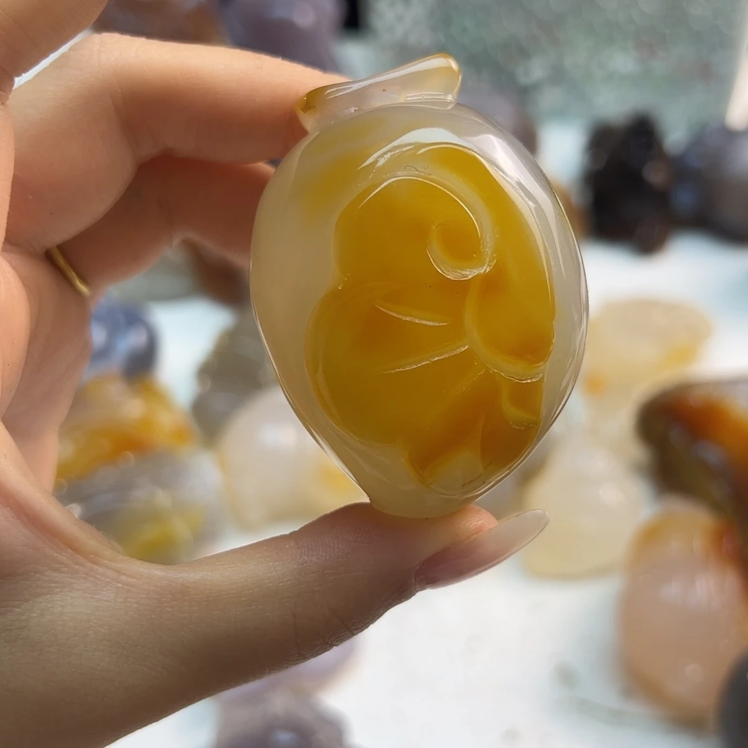 玛瑙/玉髓未镶嵌颈饰