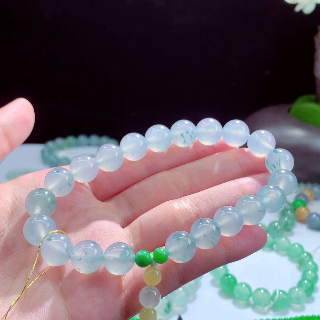 翡翠未镶嵌手串天然翡翠