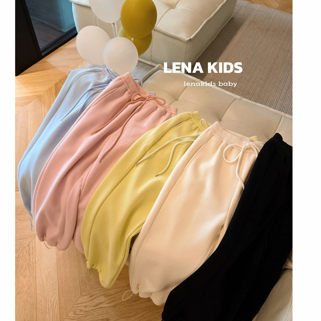 Lenakids【现货】【多色！加绒加厚！卫裤！二用收脚口】高品质！25102902