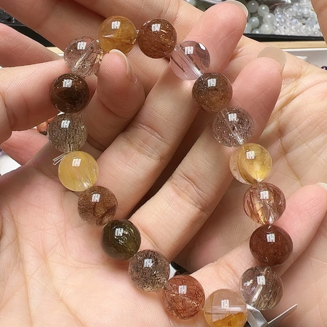 未镶嵌手链水晶多样性发一