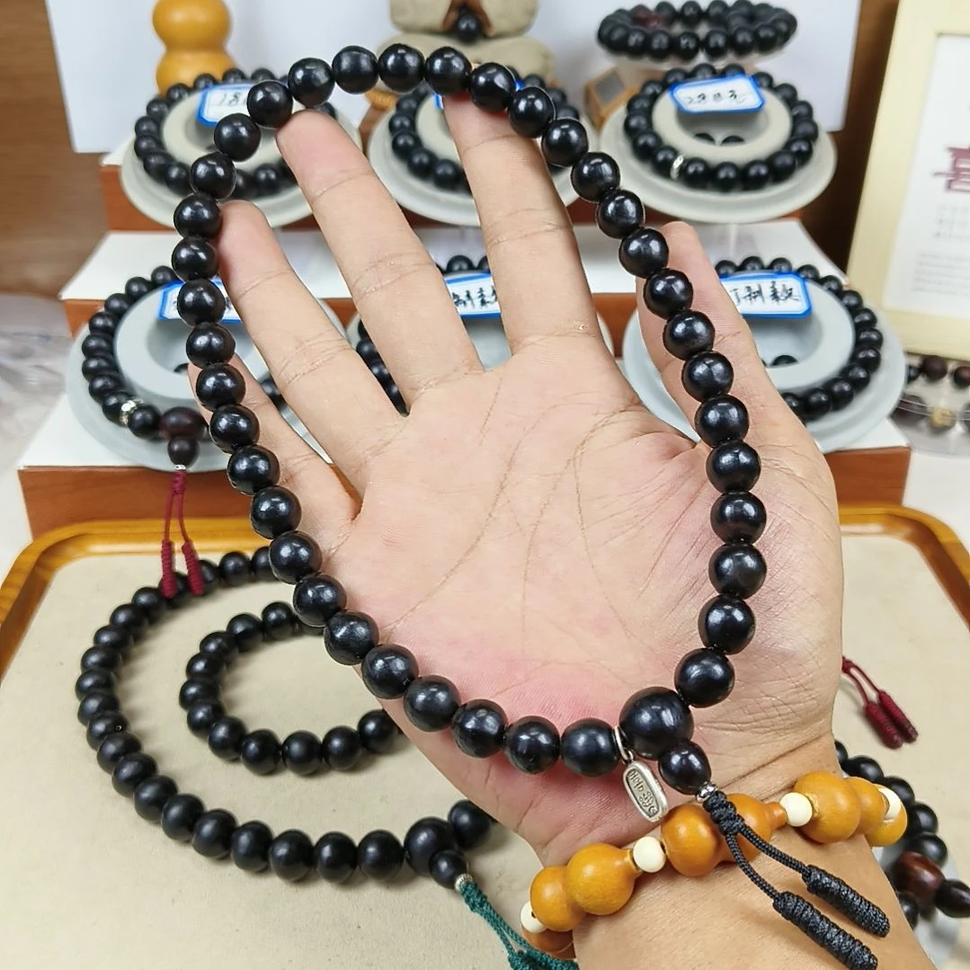 手串草珠菩提11.2mm小尺寸36颗手持云南百年老树无患子菩提