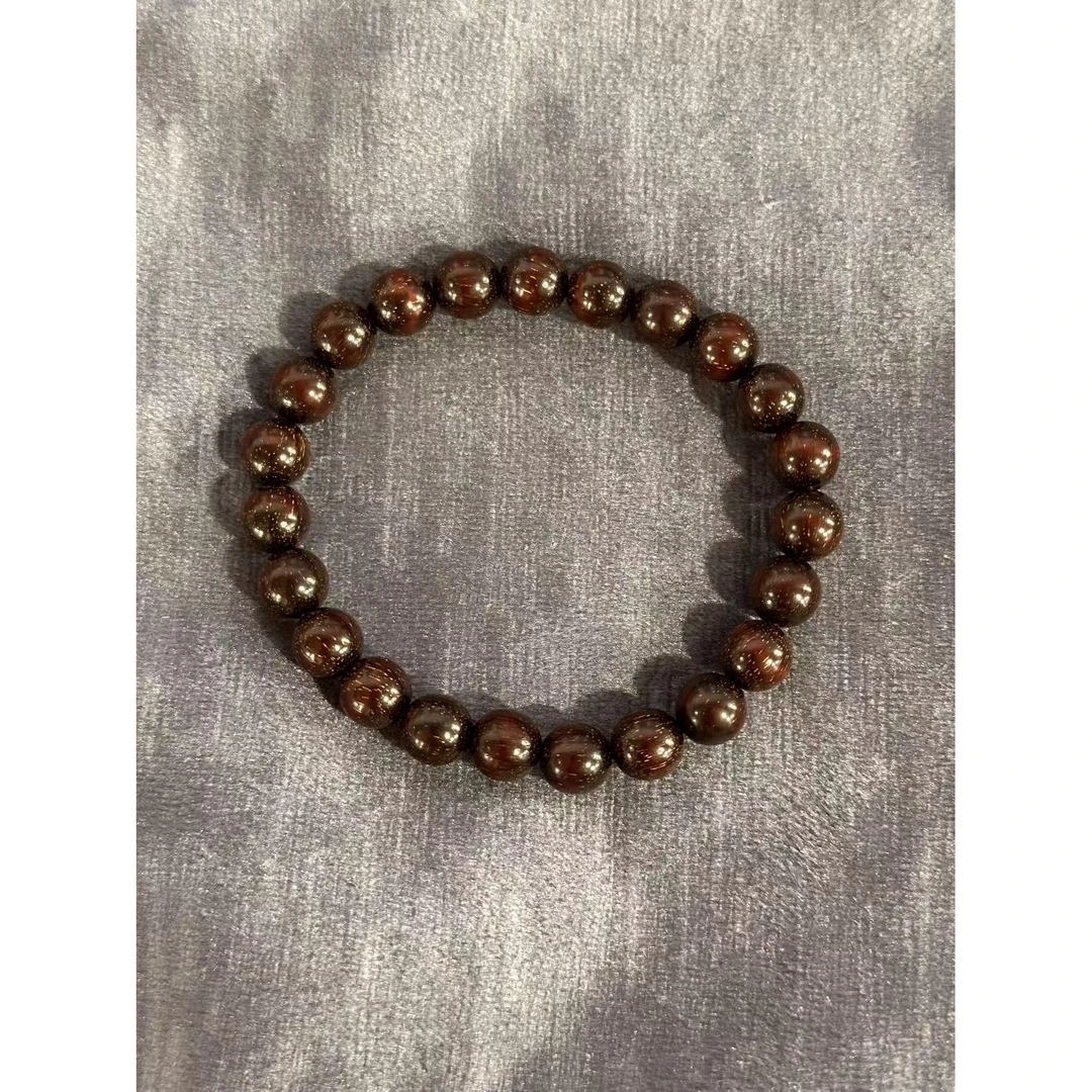 紫檀单圈手串男女款卡8 382（无礼盒）