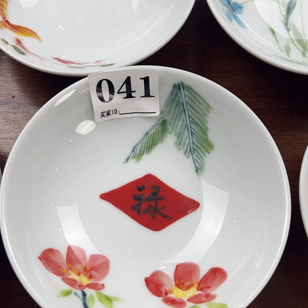 瓷片景德镇陶瓷手工手绘制作