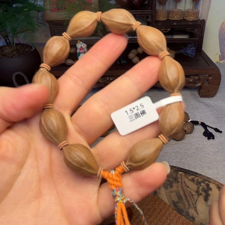 手串/手链橄榄核梅林铁核三面佛1.5*2.5
