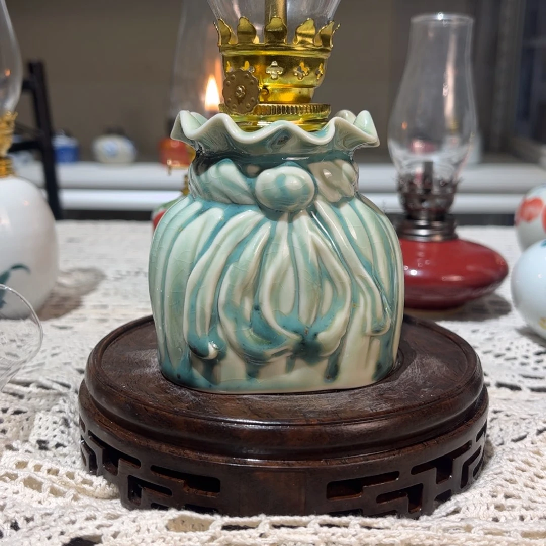 摆件景德镇陶瓷香薰灯