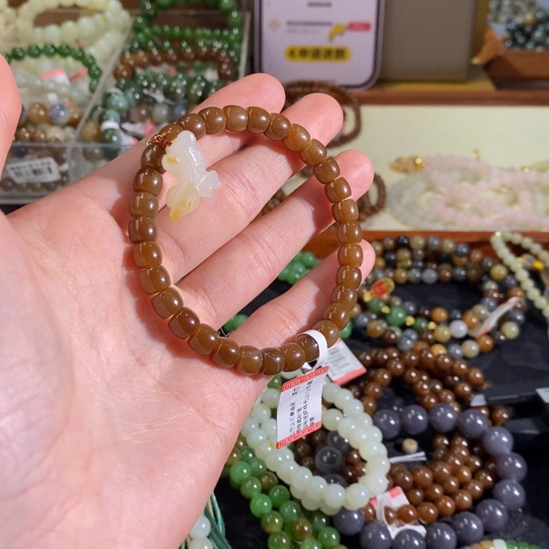 和田玉手链未镶嵌