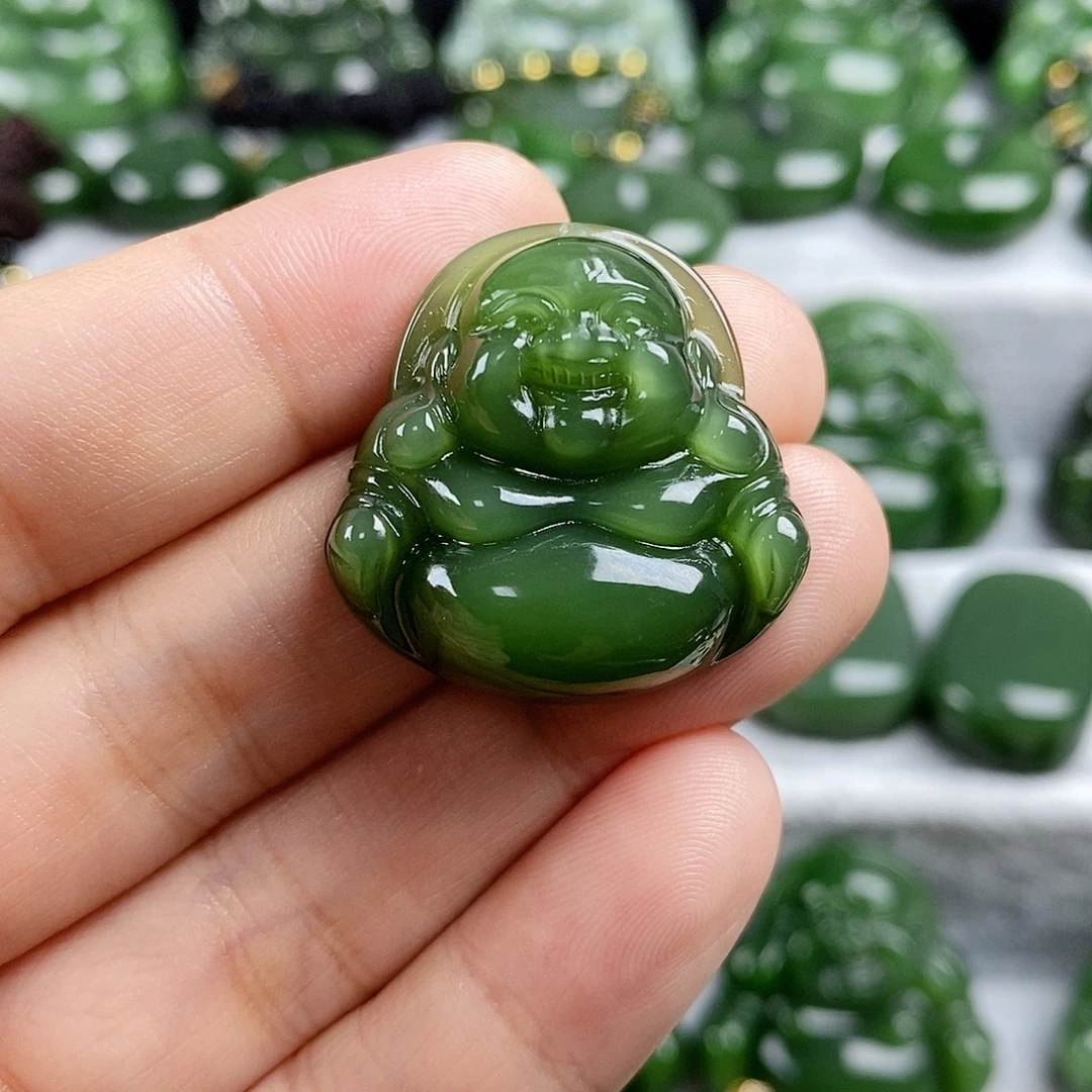 和田玉（碧玉）未镶嵌颈饰
