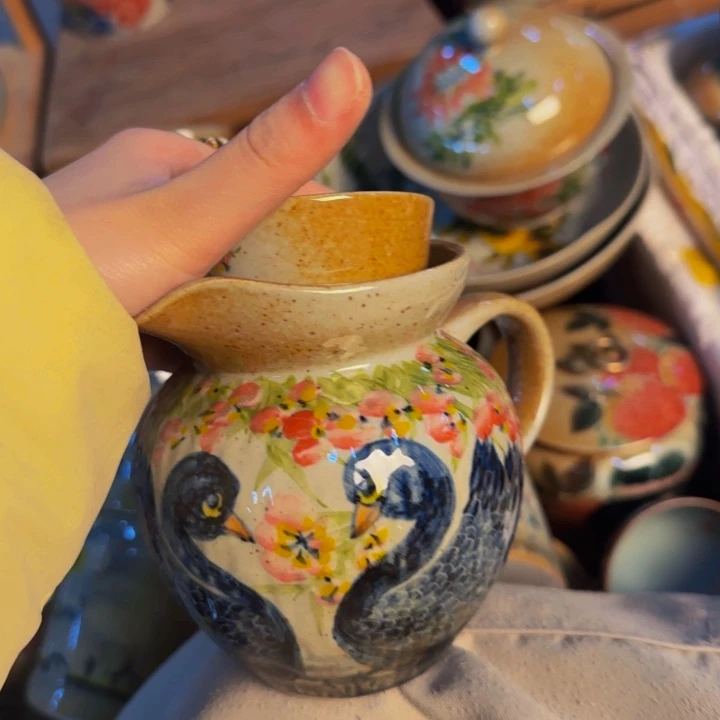 瓷片景德镇陶瓷手工手绘