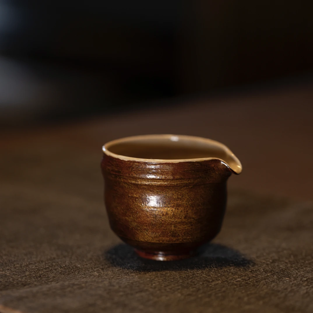 大漆10 小匀杯 公道杯