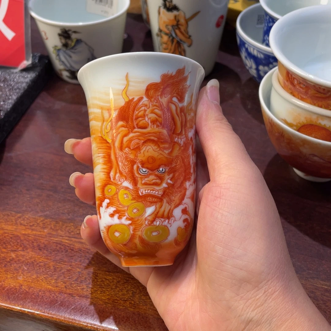 盖碗景德镇瓷器瓷器和他一样喜欢