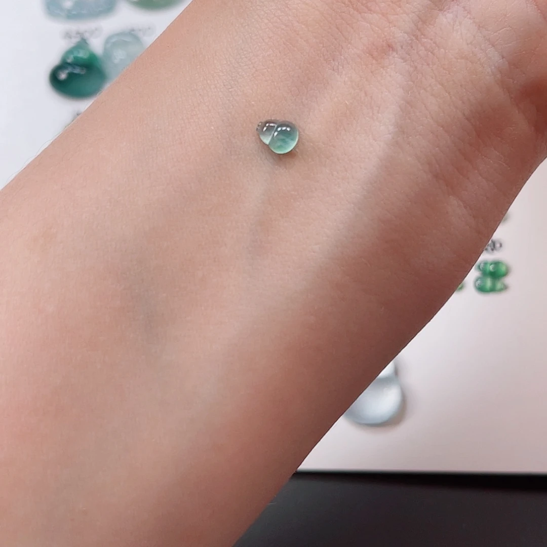 翡翠裸石纯天然A货缅甸翡翠