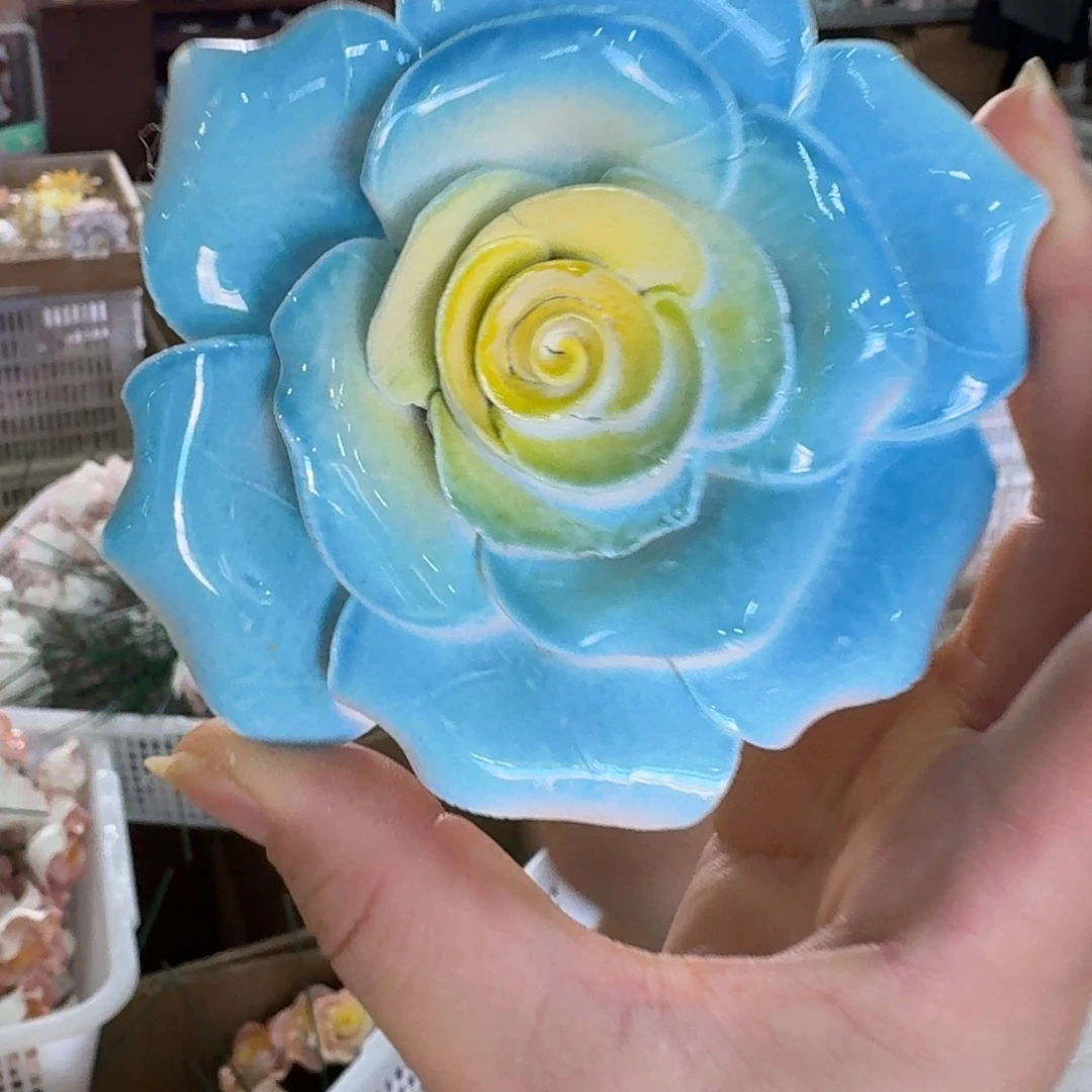 陶瓷花拍满20元发货，爱退款拉黑