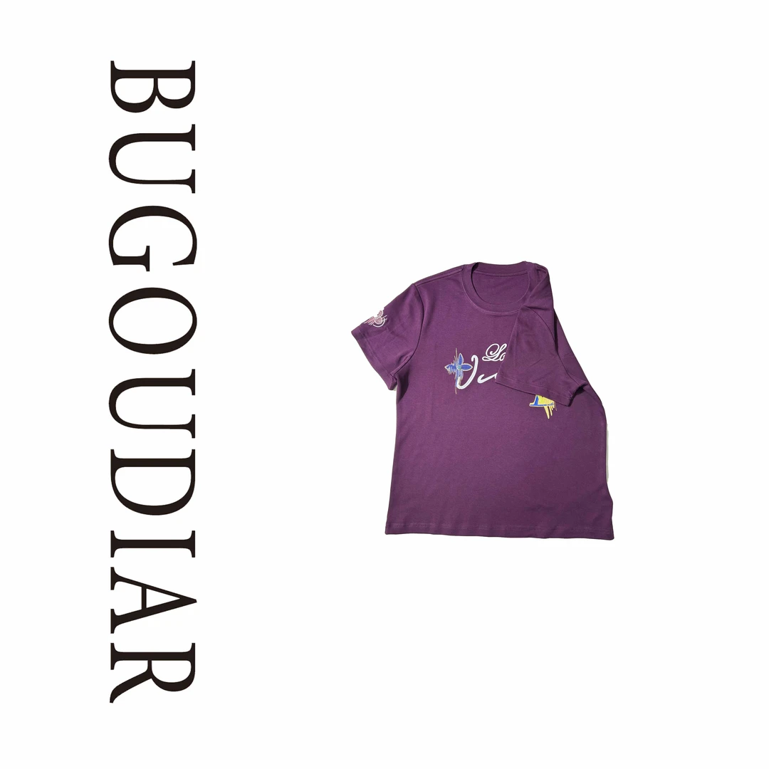 新款百搭时尚圆领短袖T恤BU-CCH385