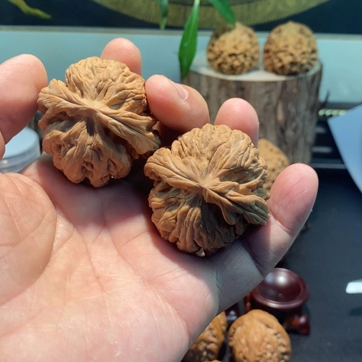 徐****核桃精品文玩核桃红锦鲤