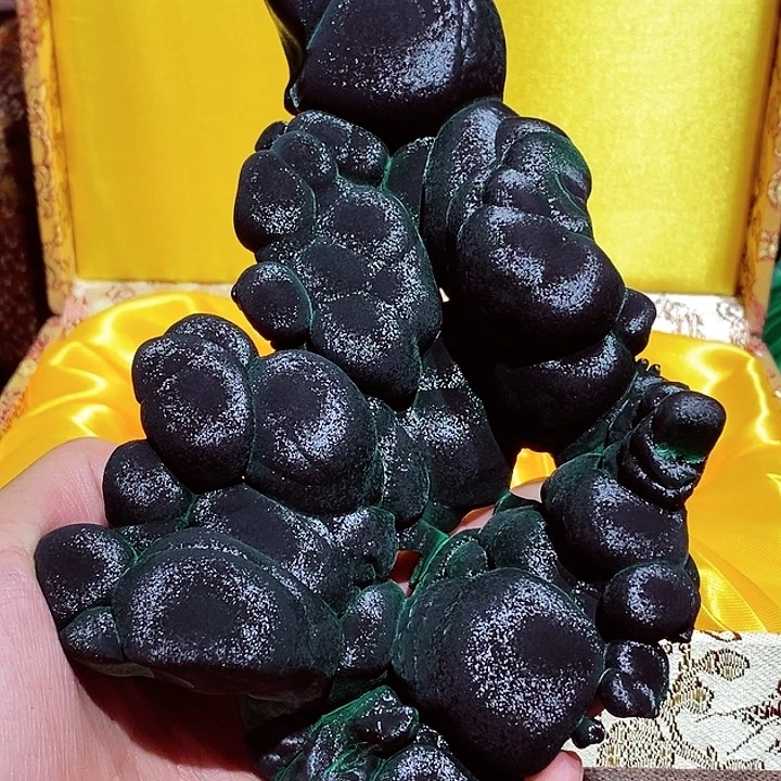 石材孔雀石。孔雀石。孔雀石。