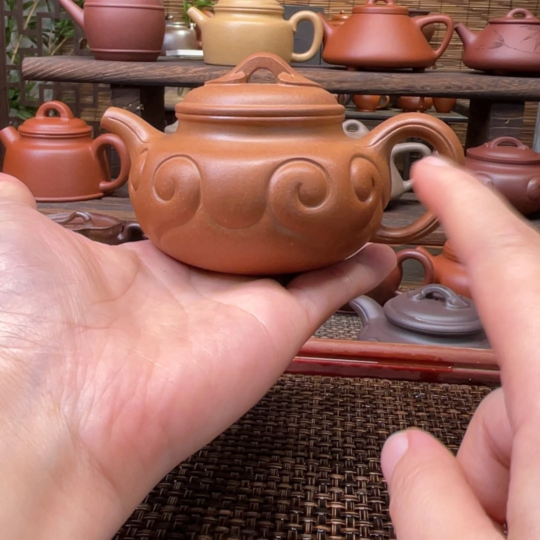 茶壶紫砂宜兴原矿紫砂手工制150