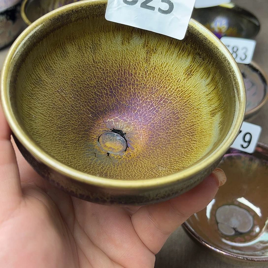 茶盏一物一拍原矿建盏325