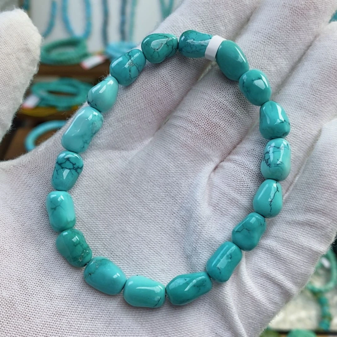 未镶嵌绿松石手串