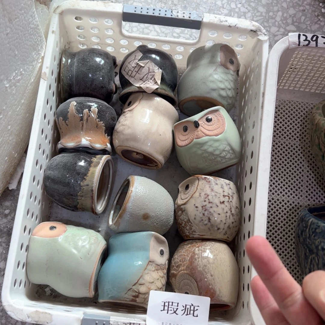 陶瓷多肉小花盆@@1236