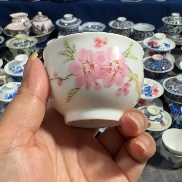 小****景德镇手工手绘杯