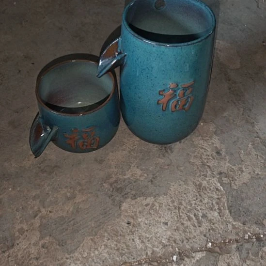 【闪购商品】蓝色两个瑕疵福字流水