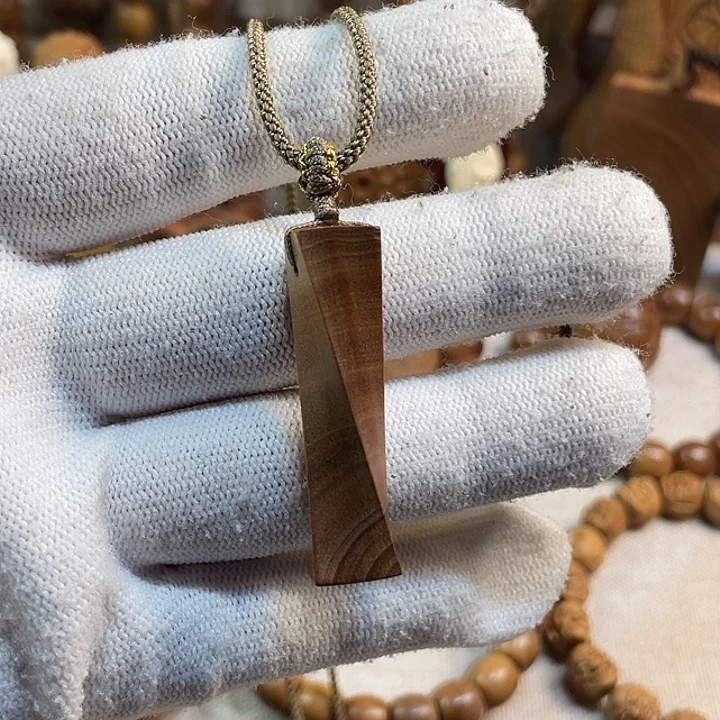 檀香木手串/手链老山檀香时来运转吊坠