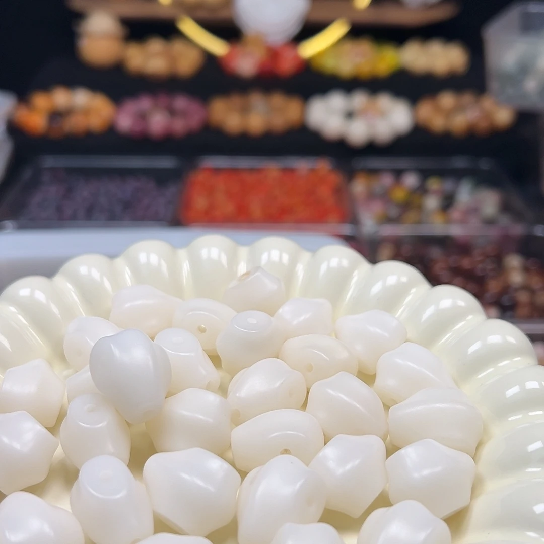 菩提根/象牙果手串卡20×15沙鱼背三通5颗