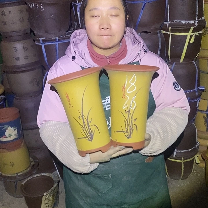 紫砂花盆紫砂花盆盆栽花卉苗木种植