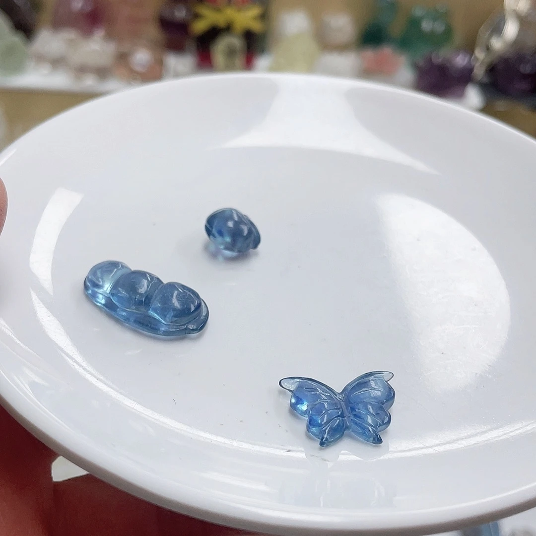 水晶珠宝半成品未镶嵌白***。