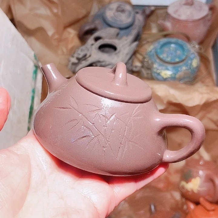 紫砂茶杯宜兴紫砂手工制作
