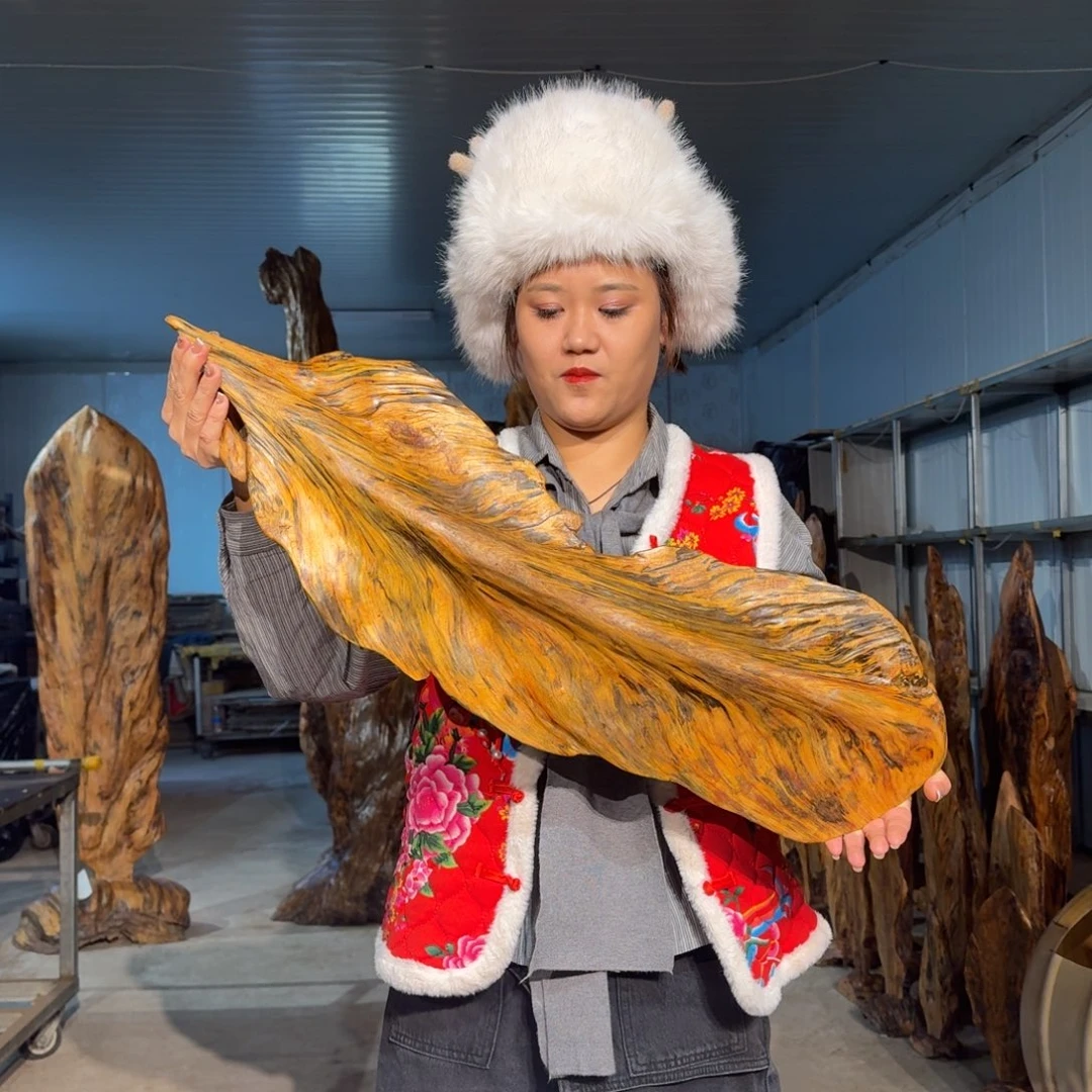 酒***肉木佳友琥珀木摆件2