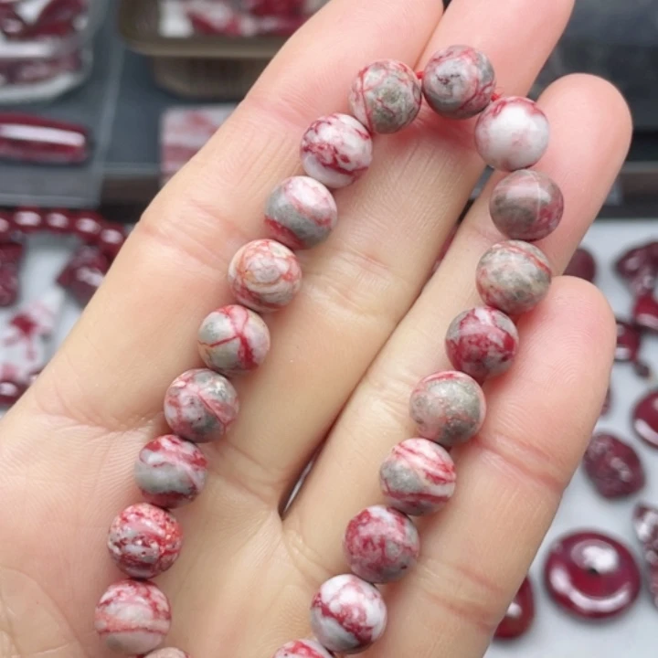 天然辰砂原石原切