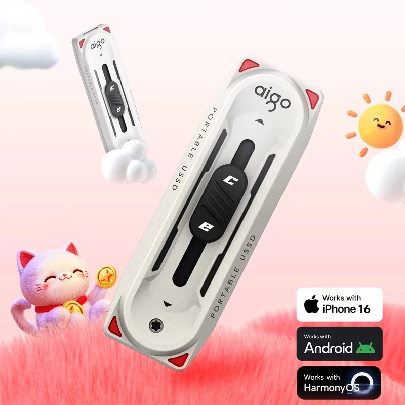 爱国者招财猫固态U盘1T大容量高速typec双接口手机优盘正品旗舰M0