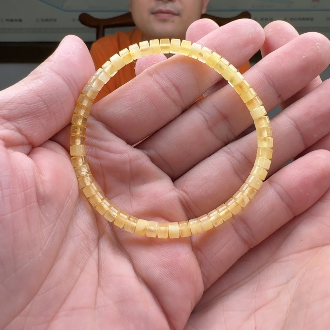 如***^手链琥珀未镶嵌蜜蜡手串