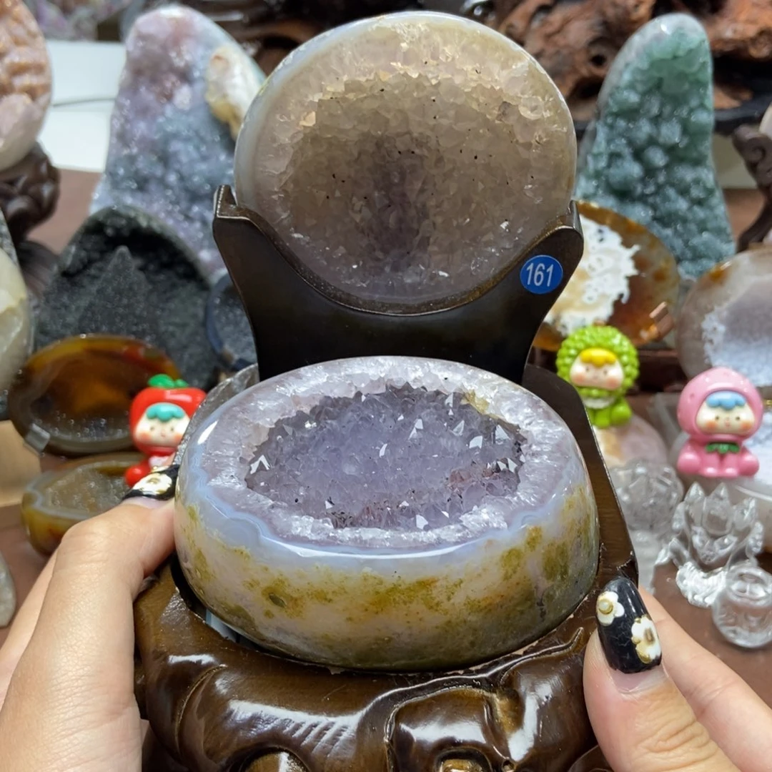 紫晶摆件未镶嵌水晶