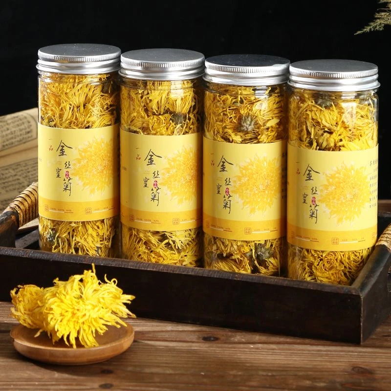 【拍1发4罐】金丝皇菊一朵一杯黄菊花搭配泡茶