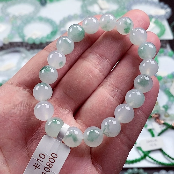 翡翠手链未镶嵌卡10