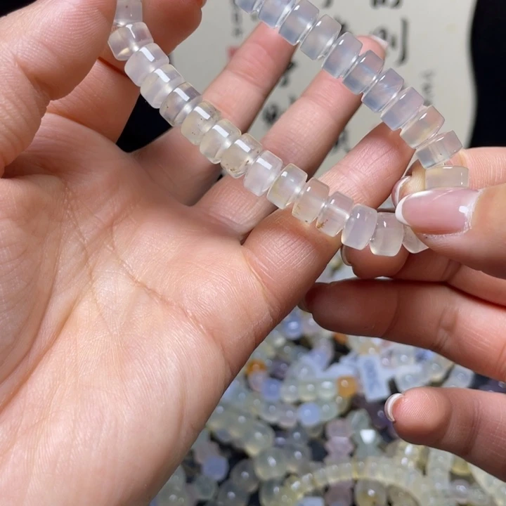 玛瑙/玉髓合金手链不退换4