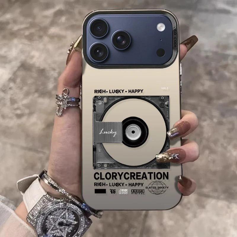 机械磁盘适用苹果17Pro手机壳创意17Promax/17Air新款16防摔保护