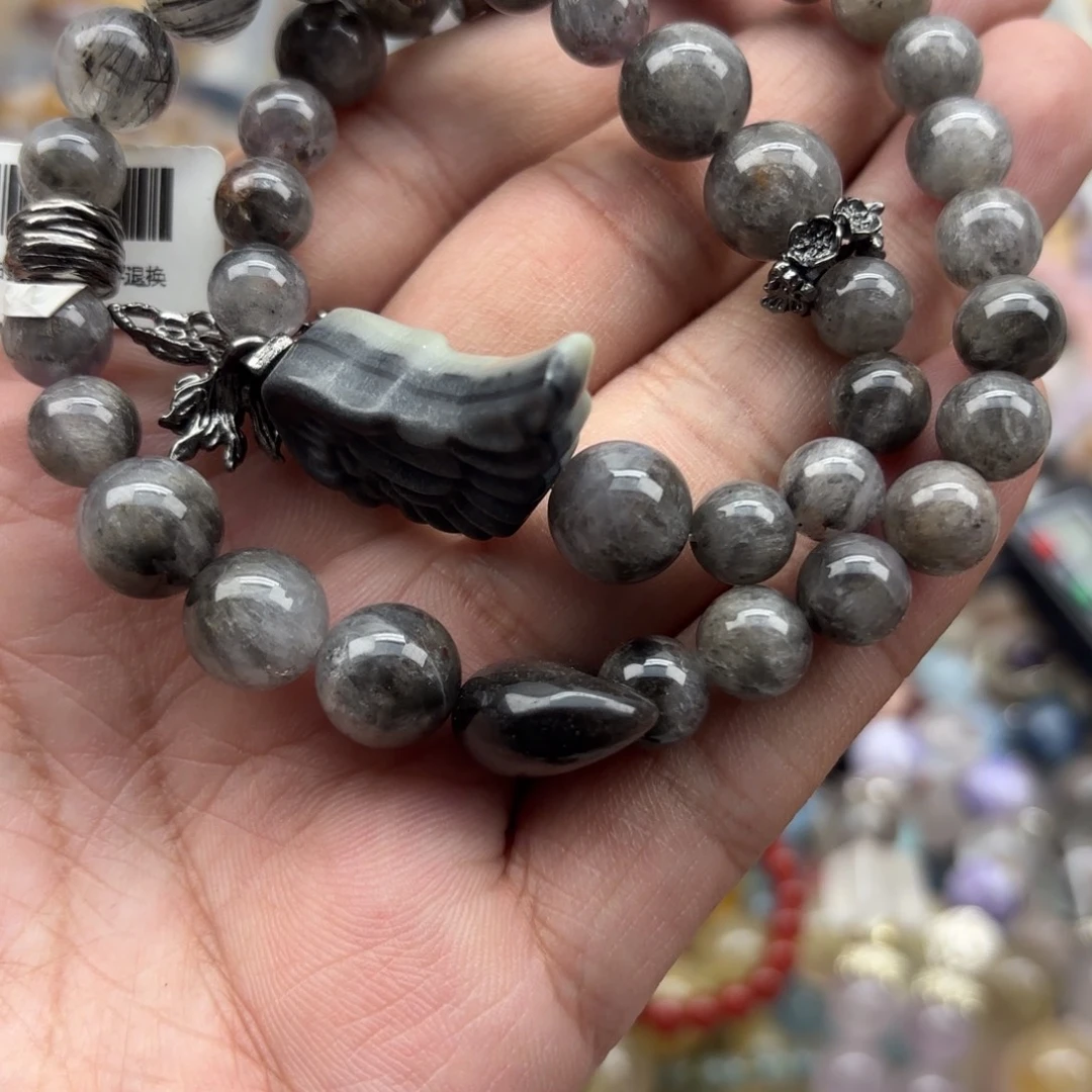 水晶银S925镶嵌手链