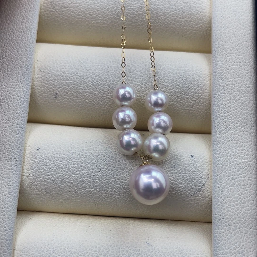 海水珍珠颈饰18K金镶嵌