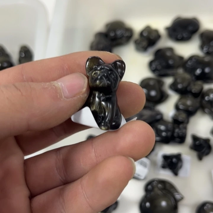 水晶B239未镶嵌中****店今耀小狗